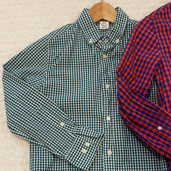 Boy’s Crewcuts Dress Shirts (3) Sz 8/10 - Picture 3 of 7